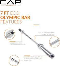 CAP Olympic Barbell, 7ft Strength… — Photo 4