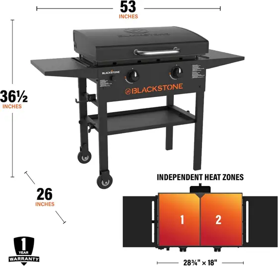 Blackstone 2450AZ 28" Omnivore Griddle… — Photo 3