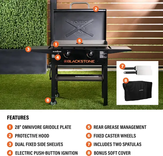 Blackstone 2450AZ 28" Omnivore Griddle… — Photo 4