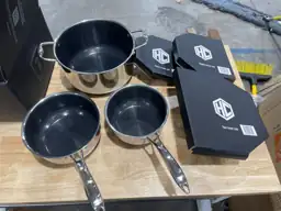 HexClad 6-piece Saucepan Set — Photo 3