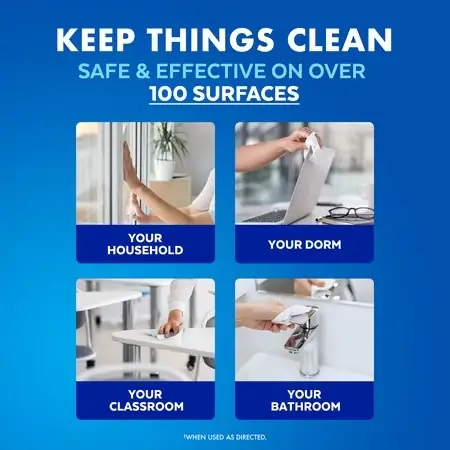 Lysol Disinfecting Wipes, Multi Surface,… — Photo 3