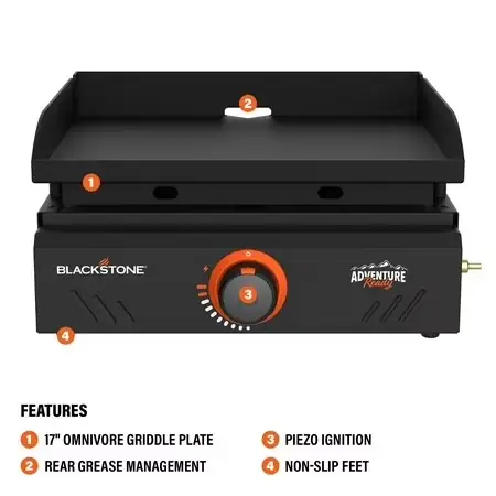 Blackstone Adventure Ready Griddle, 17-Inch… — Photo 3