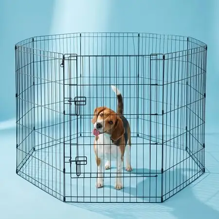 Vibrant Life 8-Panel Wire Playpen… — Photo 3