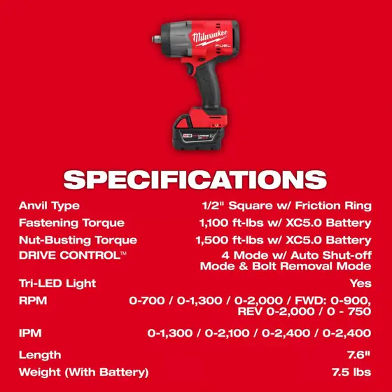 Milwaukee M18 1/2 in. Cordless… — Photo 4