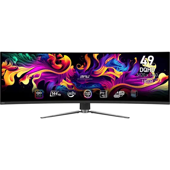 MSI 49" Curved OLED Display,… — Photo 1