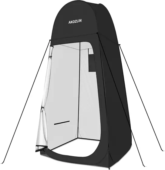AKOZLIN Portable Pop Up Shower… — Photo 1