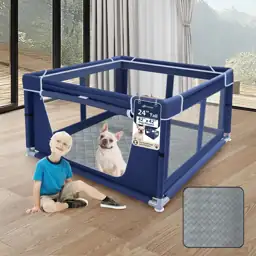 XVISHX 42x42 Inch Puppy Playpen… — Photo 1