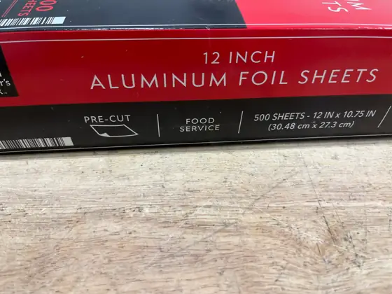 Member's Mark Foil Sheets, 12"… — Photo 5