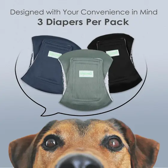 wegreeco Washable Male Dog Belly… — Photo 2